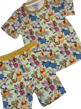Winnie the Pooh Bamboo Pajama Set Size 2t
